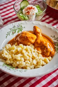 ハンガリー チキンパプリカ―シュ