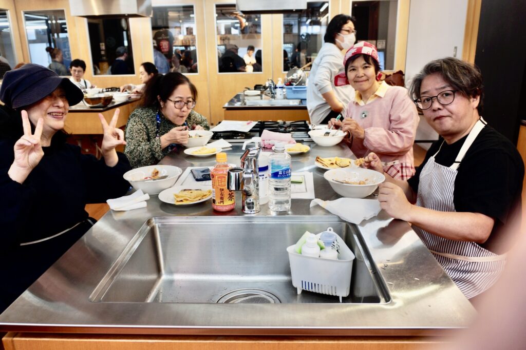 試食風景