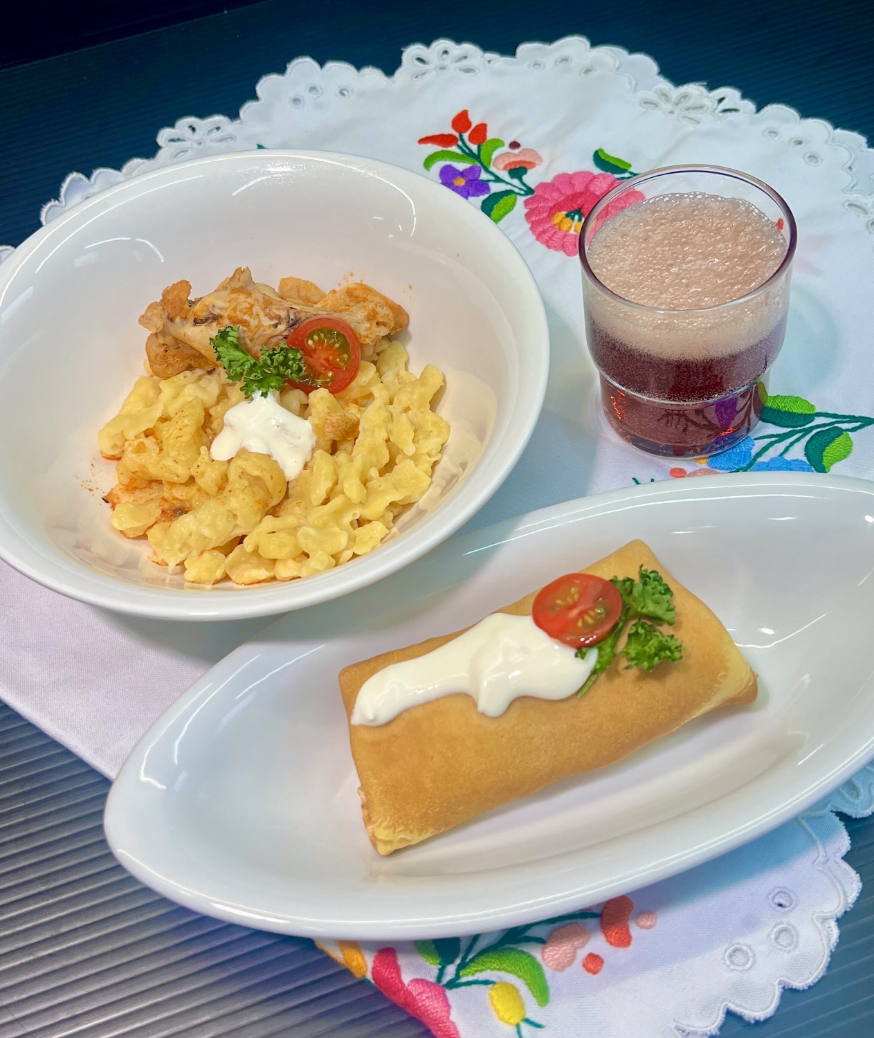 一石三鳥ハンガリー春のおもてなし料理